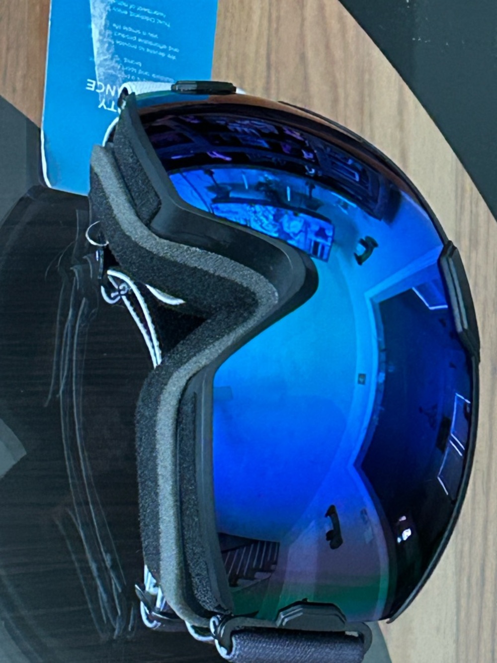 dolan Blue Mirrored Snow Goggles